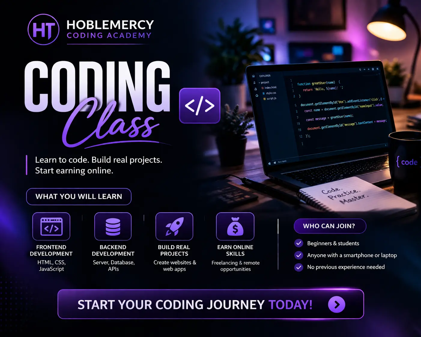 Coding Mastery Class