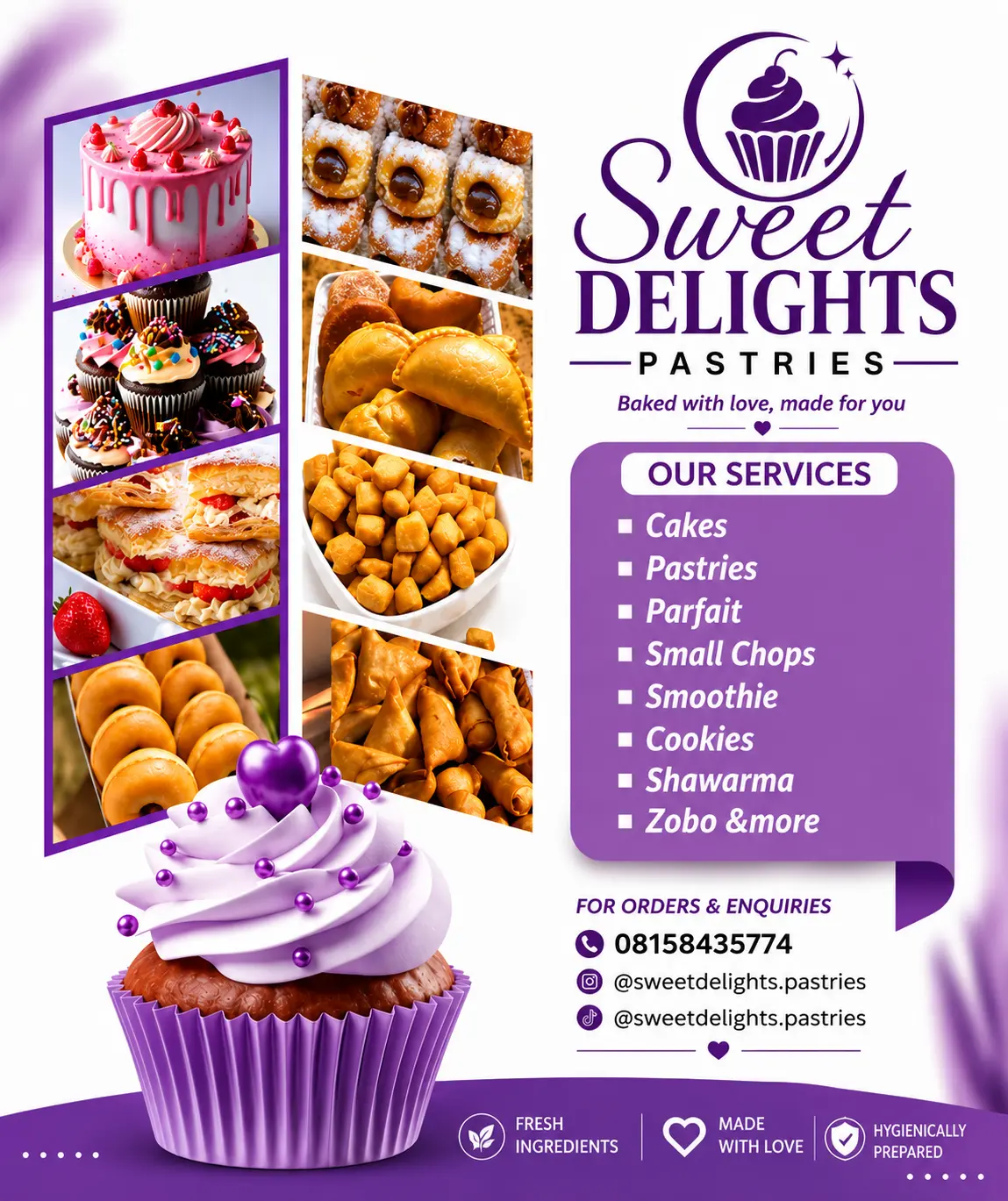 Promotional flyer design