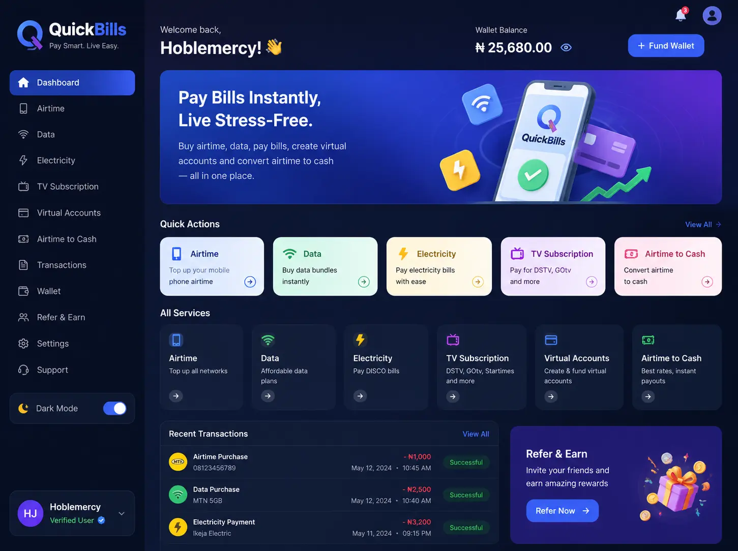 Bill Payment Platform